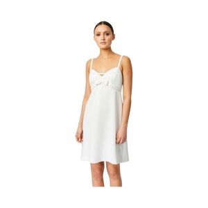 Betsey Johnson Bow Sheath Dress Vanilla Frosting NWT Size 10